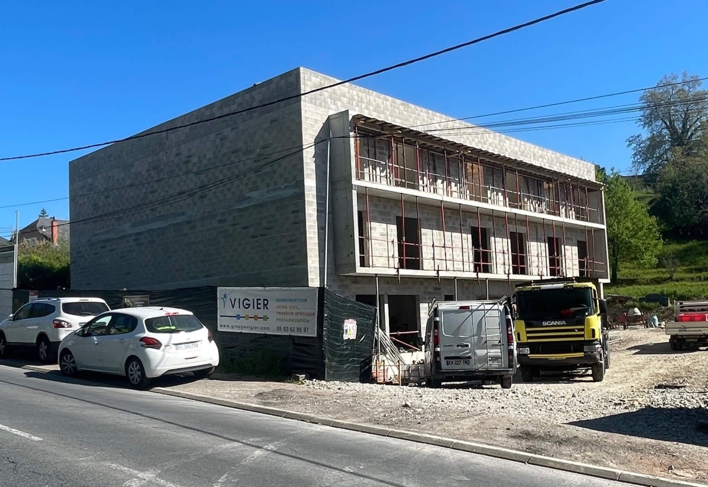 Chantier de construction